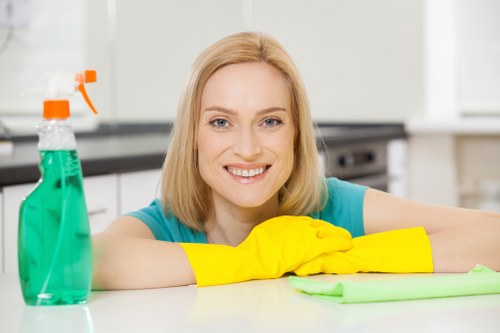 Deep carpet cleaning method being applied to a carpet in Lampton