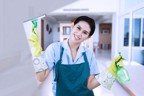 Responsible waste handling during a carpet cleaning job