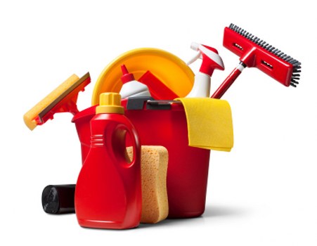 Staff handling carpet cleaning equipment safely